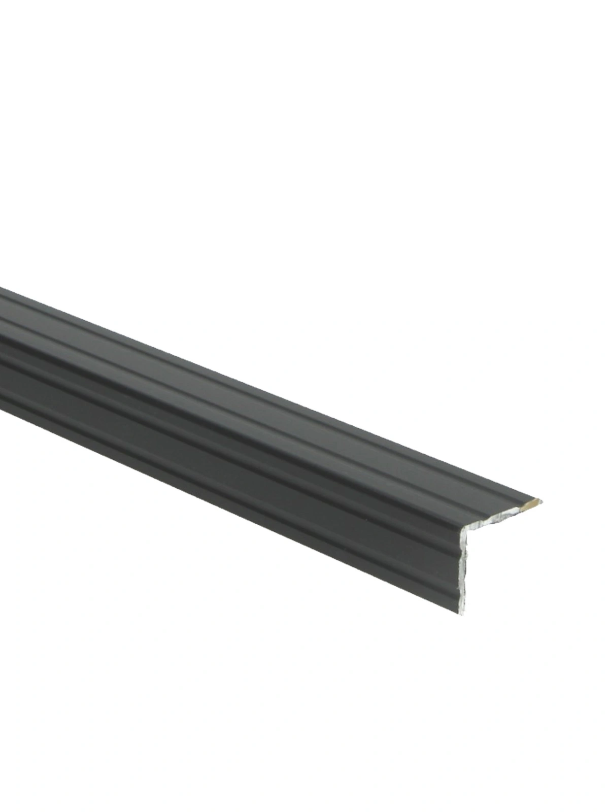 Duo-hoeklijnprofiel 24,5x30mm Zwart (100cm)