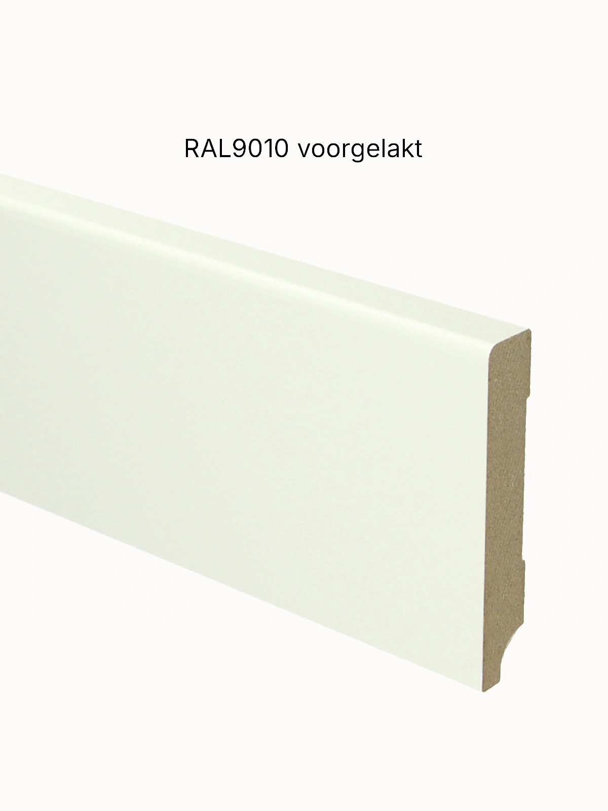 MDF Plint Blok RAL9010