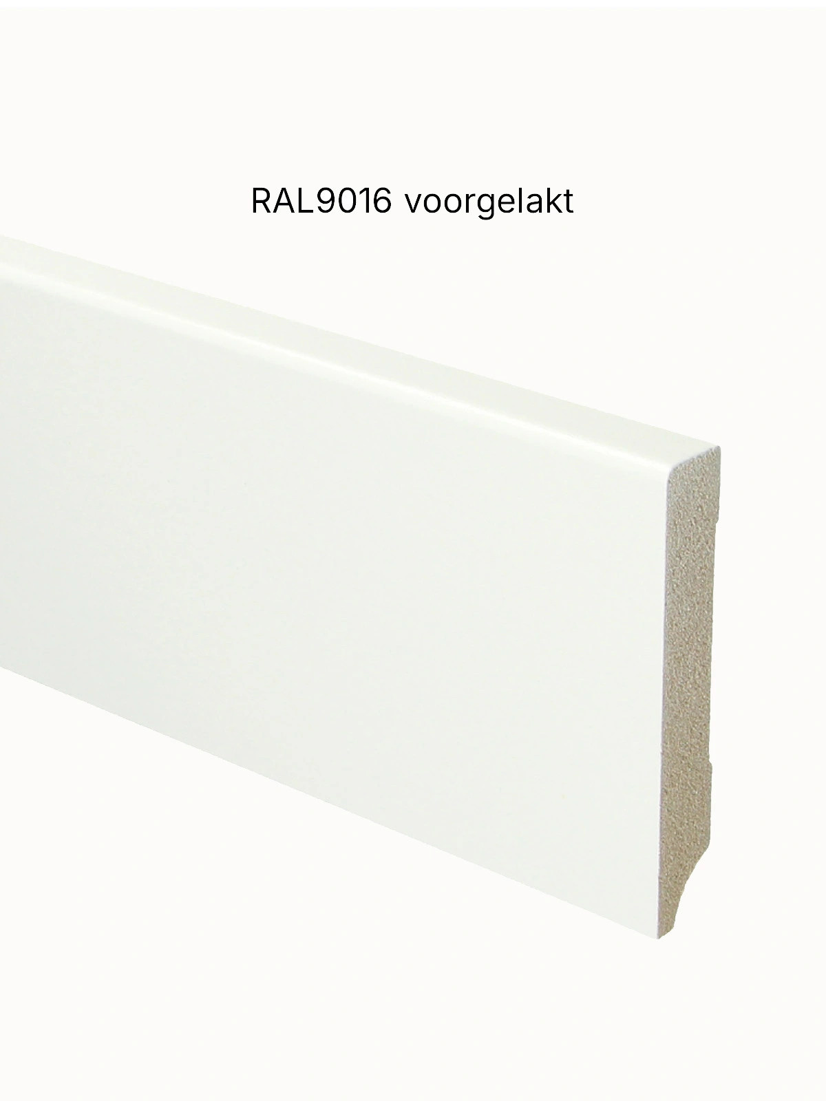 MDF Plint Blok RAL9016
